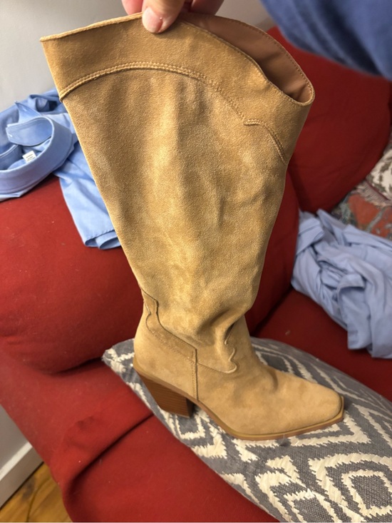 Miim.Miic Shoes - Don’t Be A Square Apricot Boot Size Six
